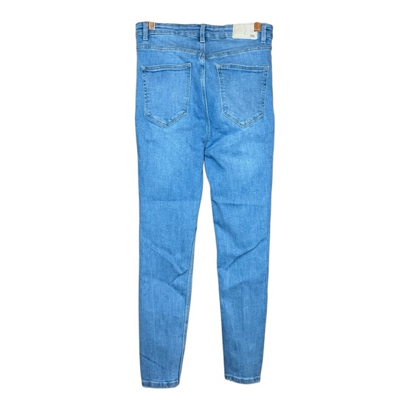 ZARA Cotton Stretch Skinny Jeans 8 - Picture 7 of 9